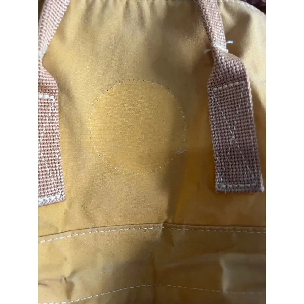 Fjallraven kanken pack yellow